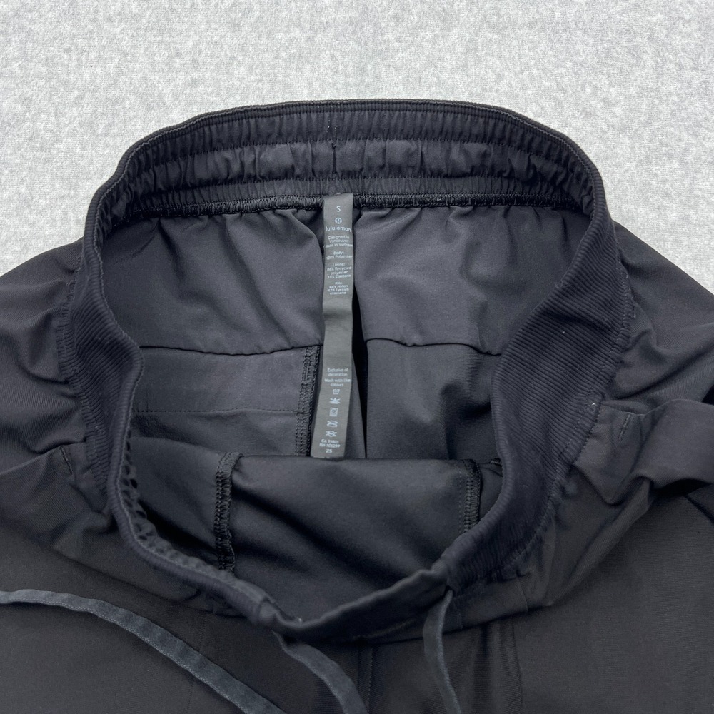 Lululemon ABC Jogger Mens S (27x19) Black Warpstreme Stretch Active Pants M5574S - Picture 4 of 16